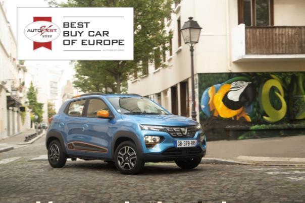 Dacia Spring_Best Buy Car of Europe 2022